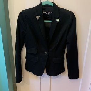 Fitted Black Blazer